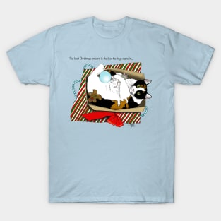 Christmas Toy Box Cat T-Shirt